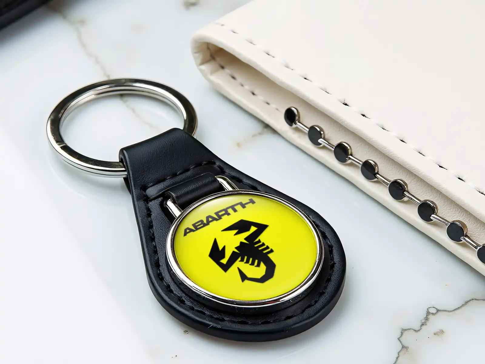 Fiat Abarth Personalisierte Schlüsselanhänger Robust Foto Design